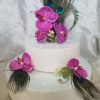Peacock orchid cake topper 3 pieces (Copy)