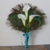 Calla lily peacock fan bouquet - Image 3