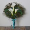 Calla lily peacock fan bouquet - Image 4