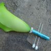 lime green boutonniere, real touch boutonniere, green bottonhole