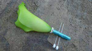lime green boutonniere, real touch boutonniere, green bottonhole