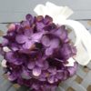 Flower girl kissing ball, plum purple kissing ball, artificial flowers, pomander - Image 4
