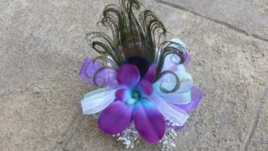 Wrist corsage/hair fascinator - Image 5