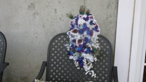 Cascading hydrangea galaxy orchid bouquet - Image 4