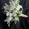 Lilies of the valley, calla lily artificial flower bouquet, real touch, bridal bouquet, rustic county, fake, artificial flowers - Image 3