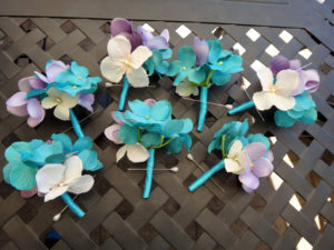 Hydrangea boutonniere, rustic country hydrangea boutonniere, Customizable, button hole, corsage - Image 2