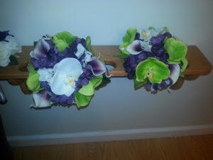 Plum and lime bouquet - Image 8