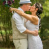 Plum purple bridal bouquet with peacock, berry, blueberry accent, pearl stems, baby's breath, fall bouquet, autumn wedding - Image 9