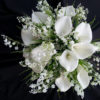 Lilies of the valley, calla lily artificial flower bouquet, real touch, bridal bouquet, rustic county, fake, artificial flowers - Image 6