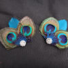 Peacock shoe clips, Customizable - Image 2