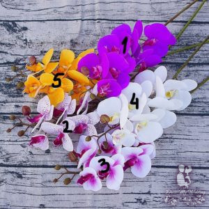 Real touch orchid boutonniere, Available in more colors,  button hole, artificial flower, corsage - Image 5