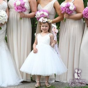 Flower girl wand, calla lily wand white, soft pink orchids, blush, real touch  calla - Image 3