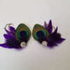 Peacock shoe clips, available in more colors - Image 2