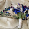 Casablanca lily and galaxy orchid cascading bouquet - Image 9