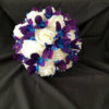 Rose and galaxy orchid bridal bouquet - Image 4