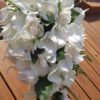 Calla lily and rose cascading bouquet - Image 6