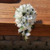 Calla lily and rose cascading bouquet - Image 2