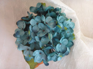 Hydrangea toss bouquet, flower girl bouquet, small bridal bouquet - Image 3