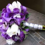 Hydrangea bridal bouquet Set, 1 bridal, 3 bridesmaids bouquets