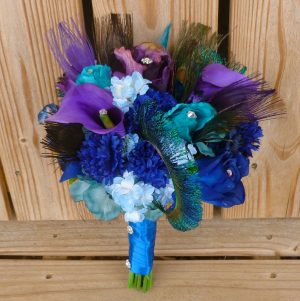 Royal blue peacock - Image 3