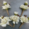 Rustic boutonniere, wrapped with burlap, customizable - Image 3