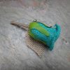 Rustic style boutonniere, burlap, jute boutonniere - Image 3