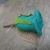 Rustic style boutonniere, burlap, jute boutonniere - Image 2