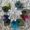 Peacock shoe clips, available in more colors - Image 3