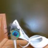 Black and white peacock shoe clips, Customizable