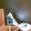 Bridesmaids peacock polka dot feather hair clip, customizable - Image 4