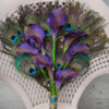 Calla lily peacock fan bouquet - Image 3