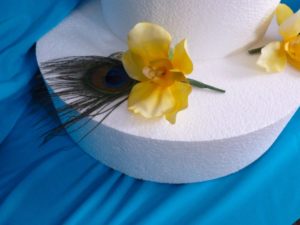 Peacock orchid cake topper 3 pieces (Copy) - Image 5