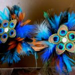 Peacock  bouquet, small bridal bouquet teal, blue feather bouquet, bridesmaids bouquet