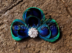 Peacock shoe clips - Image 5