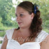 Peacock feather  hair clip "Elizabeth", bridal hair piece - Image 3