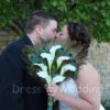 Calla lily peacock fan bouquet