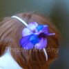 Flower girl headband, hydrangea headband, flower headband