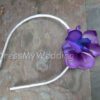 Flower girl headband, hydrangea headband, flower headband - Image 2