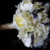 Ivory and grape purple bridal bouquet - Image 3