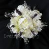 Ivory and grape purple small bouquet - Image 3
