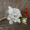 Rustic boutonniere, wrapped with burlap, customizable - Image 5