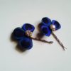2 Peacock hair pins, peacock feather hair pins, hair clip, small hair pins - Image 4