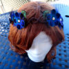 Peacock crown, peacock feather headpiece, feather crown, peacock feather crown - Image 3