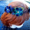 Peacock crown, peacock feather headpiece, feather crown, peacock feather crown - Image 5