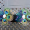 Peacock pearl wrist corsage, Customizable - Image 5