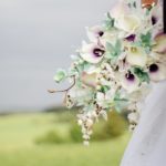 Purple and mint bouquet