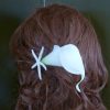 Real touch calla lily finger starfish hair piece, Customizable, beach wedding, calla lily, starfish, destination wedding - Image 2