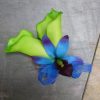 Calla lily galaxy orchid corsage, real touch calla lilies - Image 3