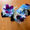 calla lily orchid pearl wristlet, corsage, purple corsage, eggplant purple calla lily - Image 2