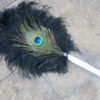 Peacock and Ostrich feather fan bouquet, Customizable, feather bouquet - Image 2